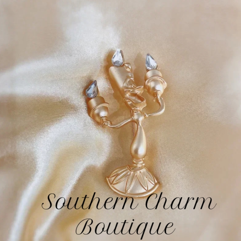 🆕 Lumiere Matte Gold Brooche